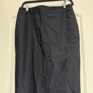 Ann Taylor Classic Dark Blue Pencil Skirt
